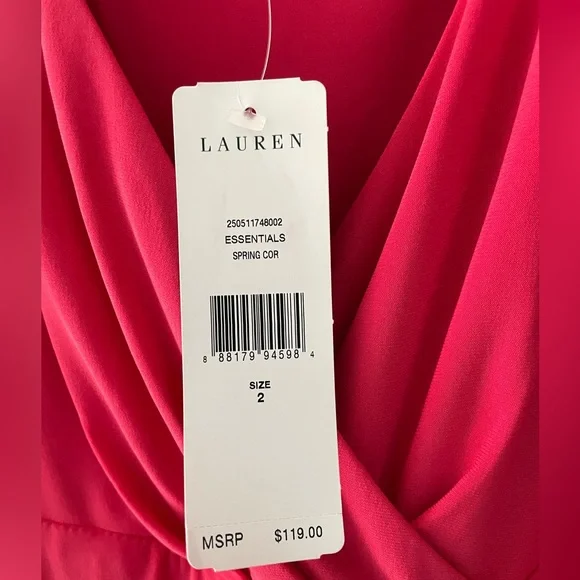 Pink Maxi Dress - Ralph Lauren NWT - Picture 3 of 6